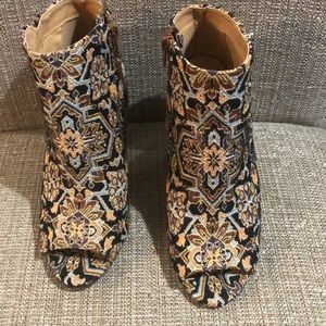 Open Toe Booties